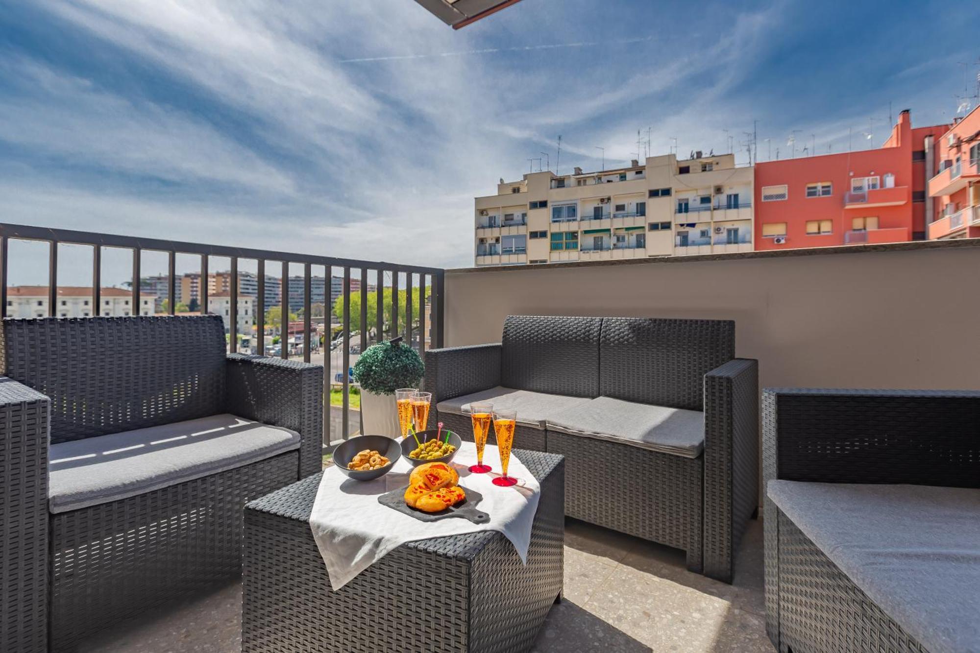 Aurealiving - Trastevere Suite With Rooftop & Gym, Your Place In Rome Roma Exterior foto